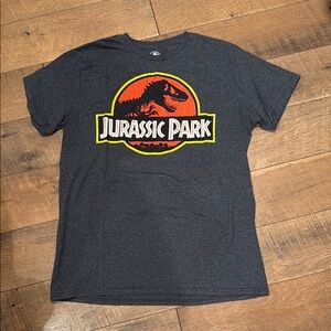 Jurassic Park Gray T-Shirt
